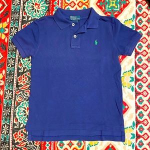 POLO by Ralph Lauren Boys Sz 4 Blue Polo shirt